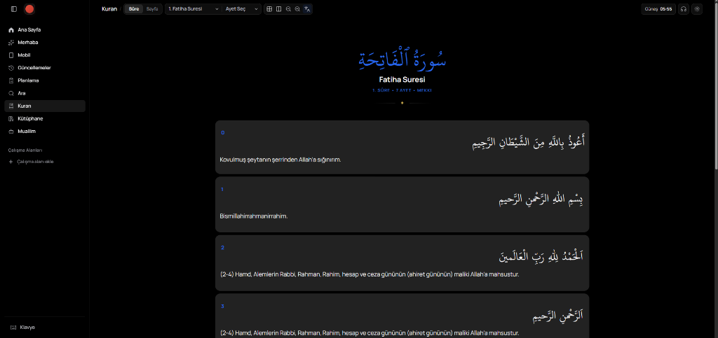 Kuran23 - 60.000+ Hadis Kütüphanesi ve Gruplama